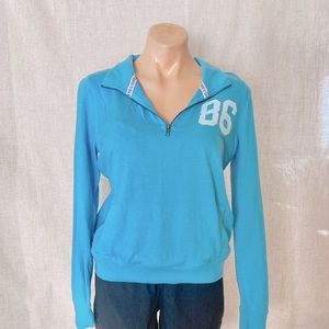 Victoria Secret PINK baby blue sweater size Small/Petite